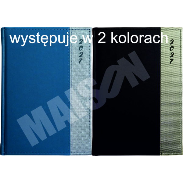 Kalendarz Proste Pionowe dzienny A5 2027 z grawerem